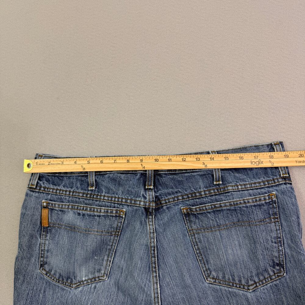 Cinch Bronze Label High Rise Slim Fit Tapered Leg Jeans Men's 38x32 Distressed - Picture 10 of 13